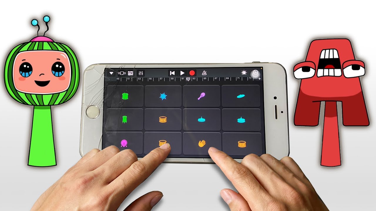 Incredibox Sprunki Oc new retake chara p6 sound recreated in GarageBand 🎸
