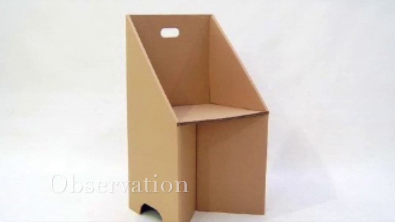 ALA 100  Design Challenge Cardboard Chair (Spring 2019)