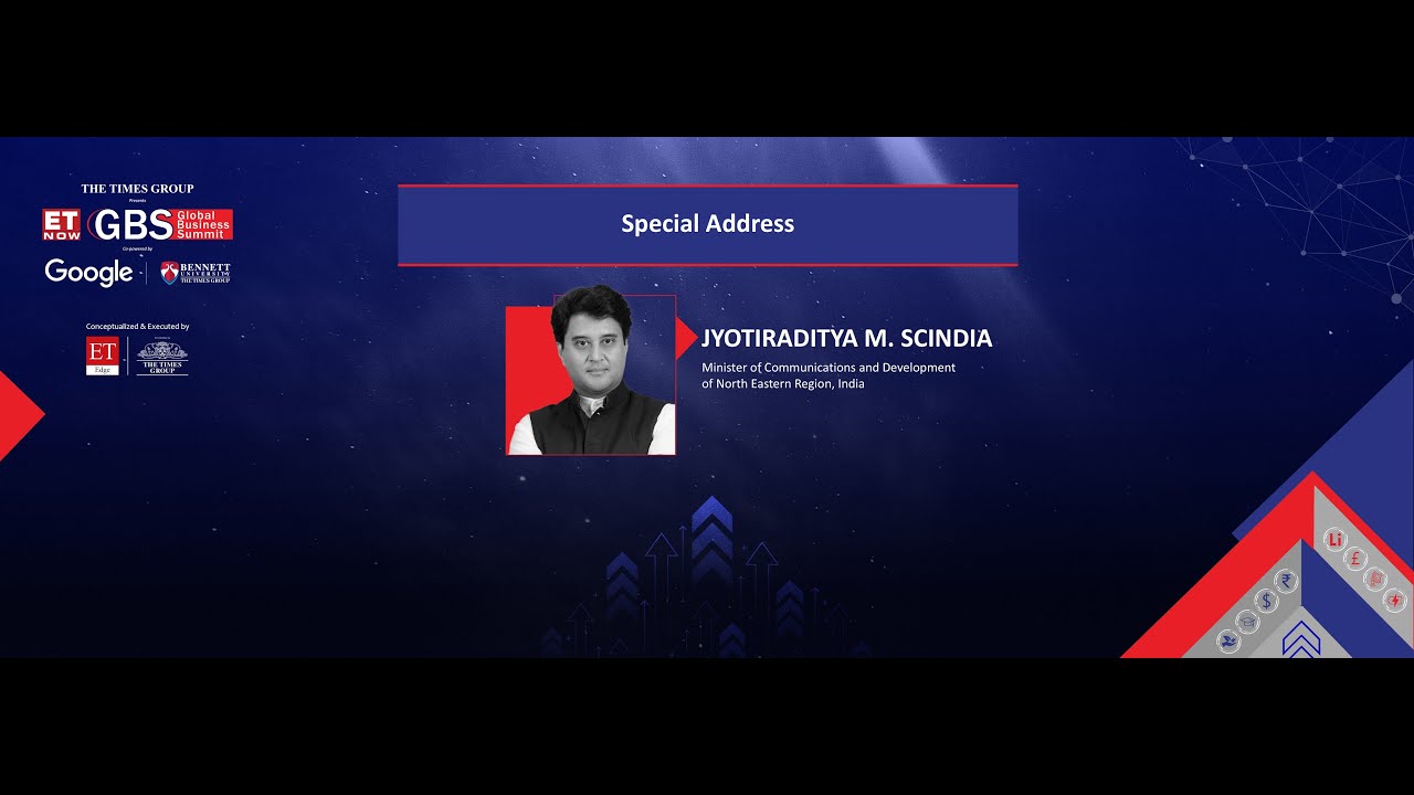 Jyotiraditya Scindia | The Times Group ET NOW Global Business Summit 2025