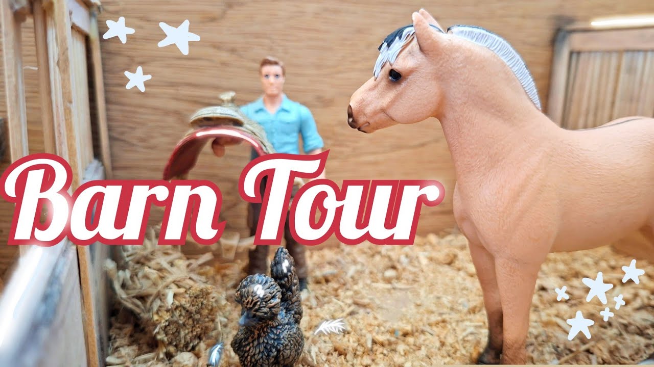 НОВЫЙ тур Schleich Barn Tour на Хэллоуин 2025 || Реалистичная ролевая игра и тур || Лошади Шляйх ||