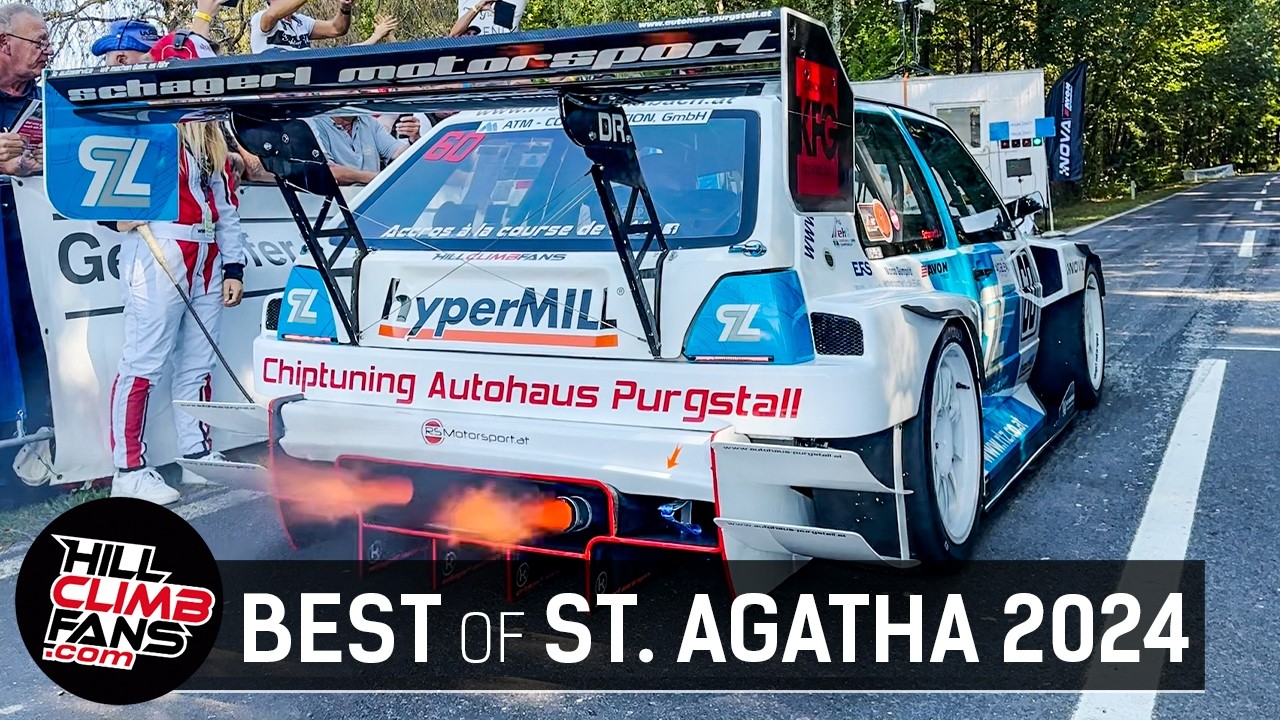 BEST of Hill Climb St. Agatha 2024 ☆ Incredible Racing Action by HCF