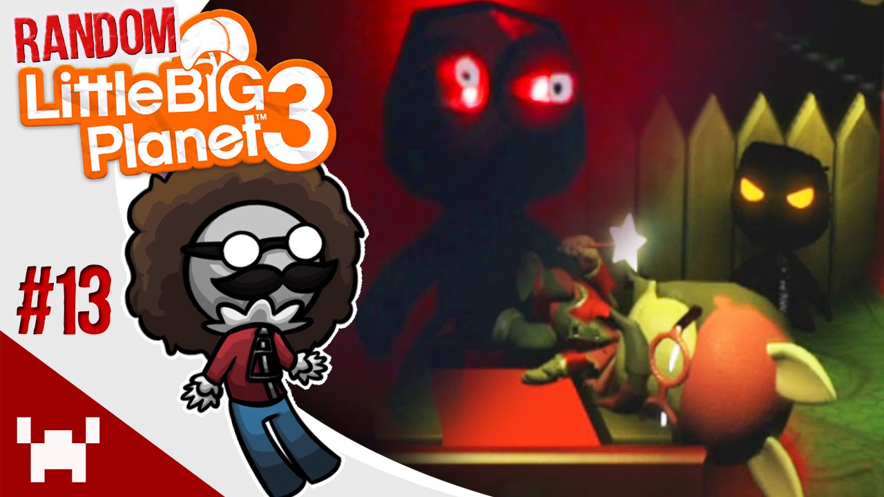 THE SPOOKY HORROR HOUSE! - Little Big Planet 3: Random Multiplayer - Ep. 13