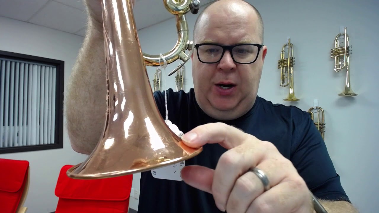 Schilke Handcraft HC-2 (like committee) Trumpet demonstration by Trent Austin at Austin Custom Brass