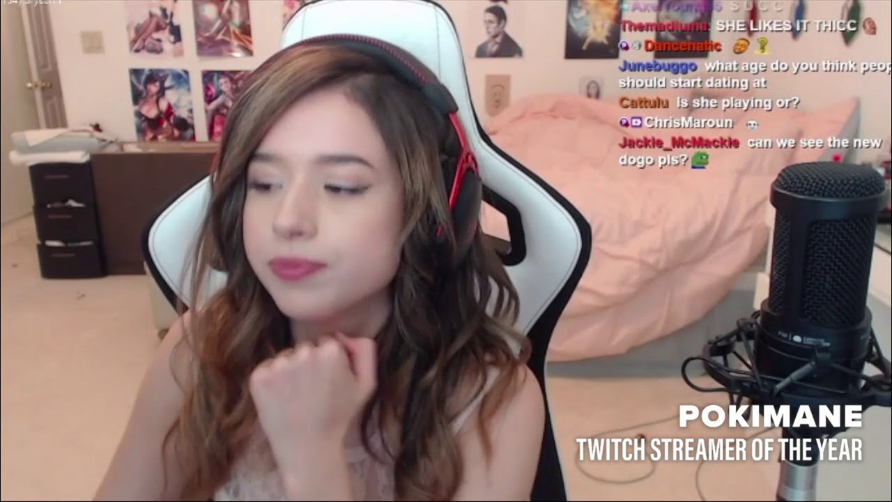 Pokimane wins Twitch Streamer of the Year || Shorty Awards 2018