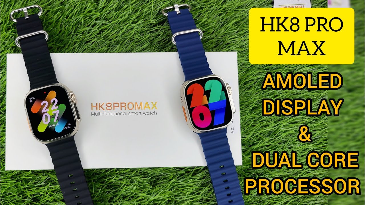 Hk8 Pro Max Smartwatch | Hk8 Pro Max Ultra Smartwatch | Smartwatch Hk8 Pro Max Ultra Amoled Display