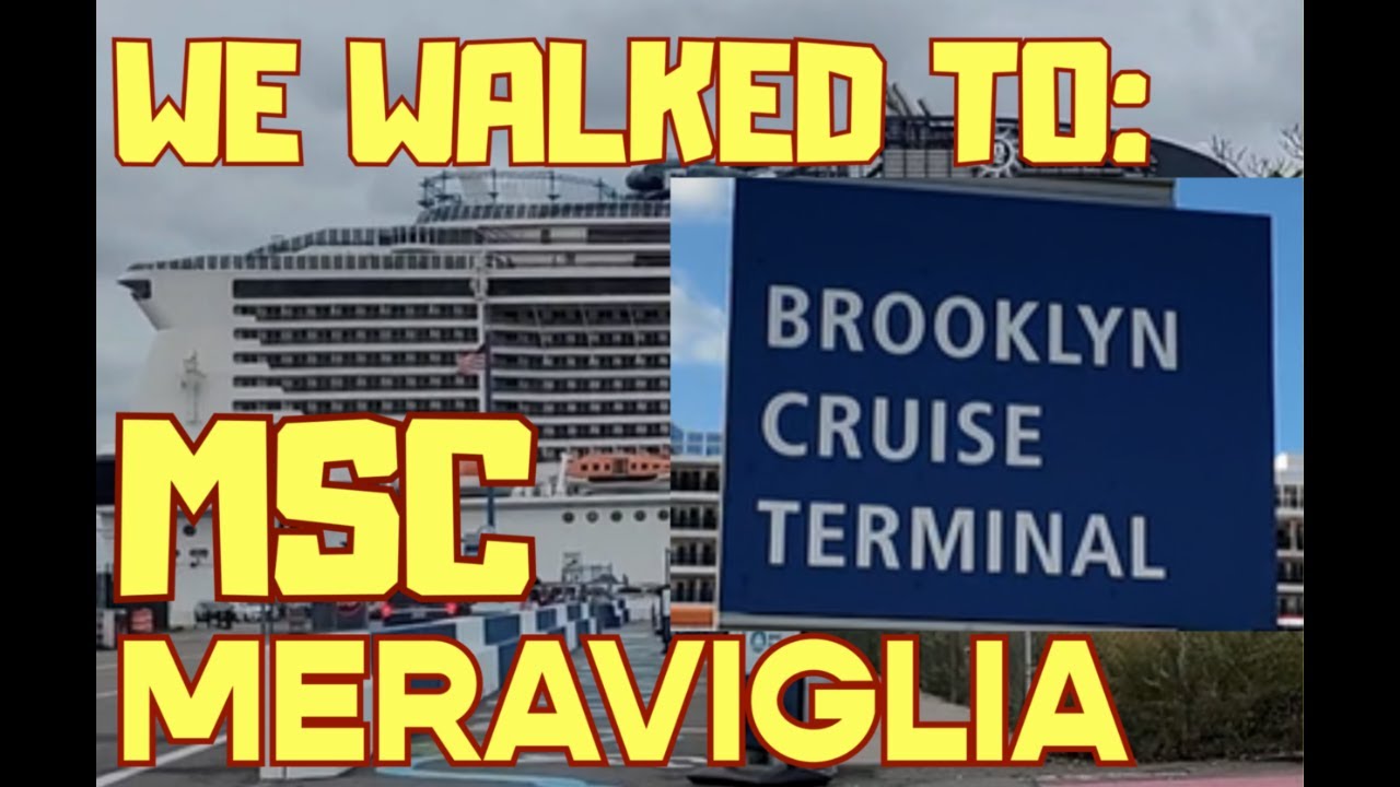 Walk from The Lodge Red Hook to Pier 12 Cruise Port
