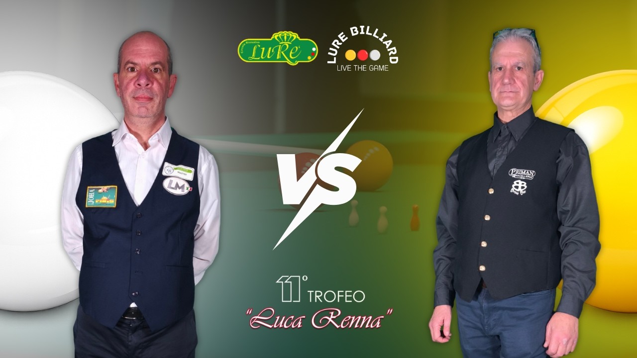 11° Trofeo “Luca Renna” GIOVANNI BARBA vs MASSIMO DI MOLA