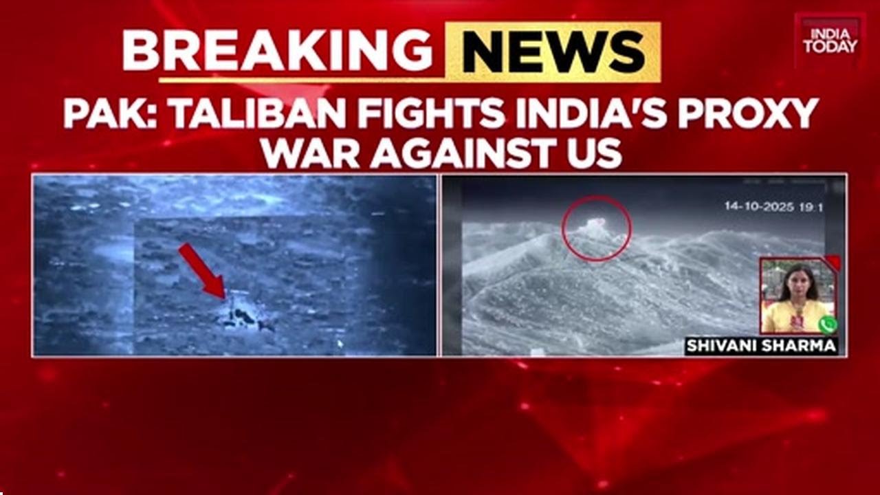 Pakistan Rattled: Cries 'Two-Front War', Accuses Taliban of Fighting India's Proxy War | India Today