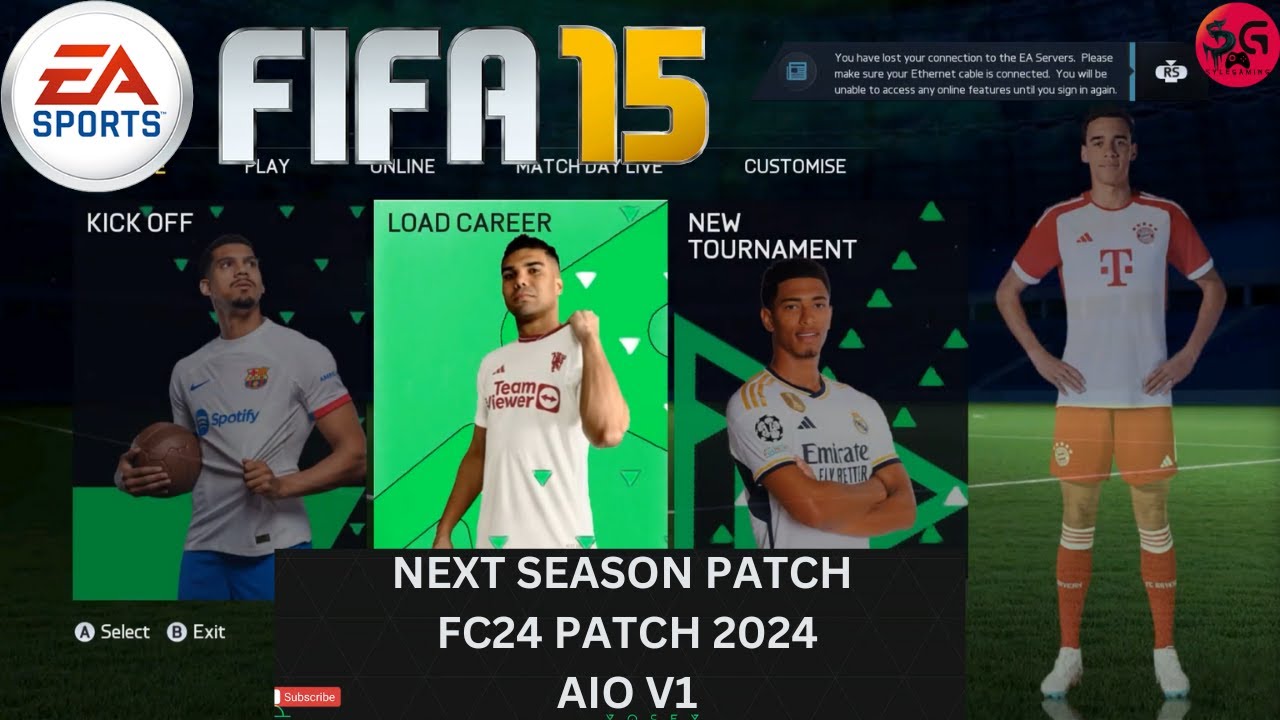FIFA 15 &mdash; ПАТЧ СЛЕДУЮЩЕГО СЕЗОНА 2024 AIO V1 | FC24
