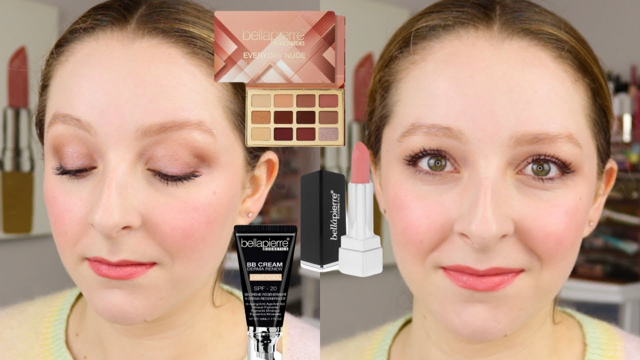 Simple, Easy, Everyday Makeup Look Tutorial with Bellapierre Cosmetics!