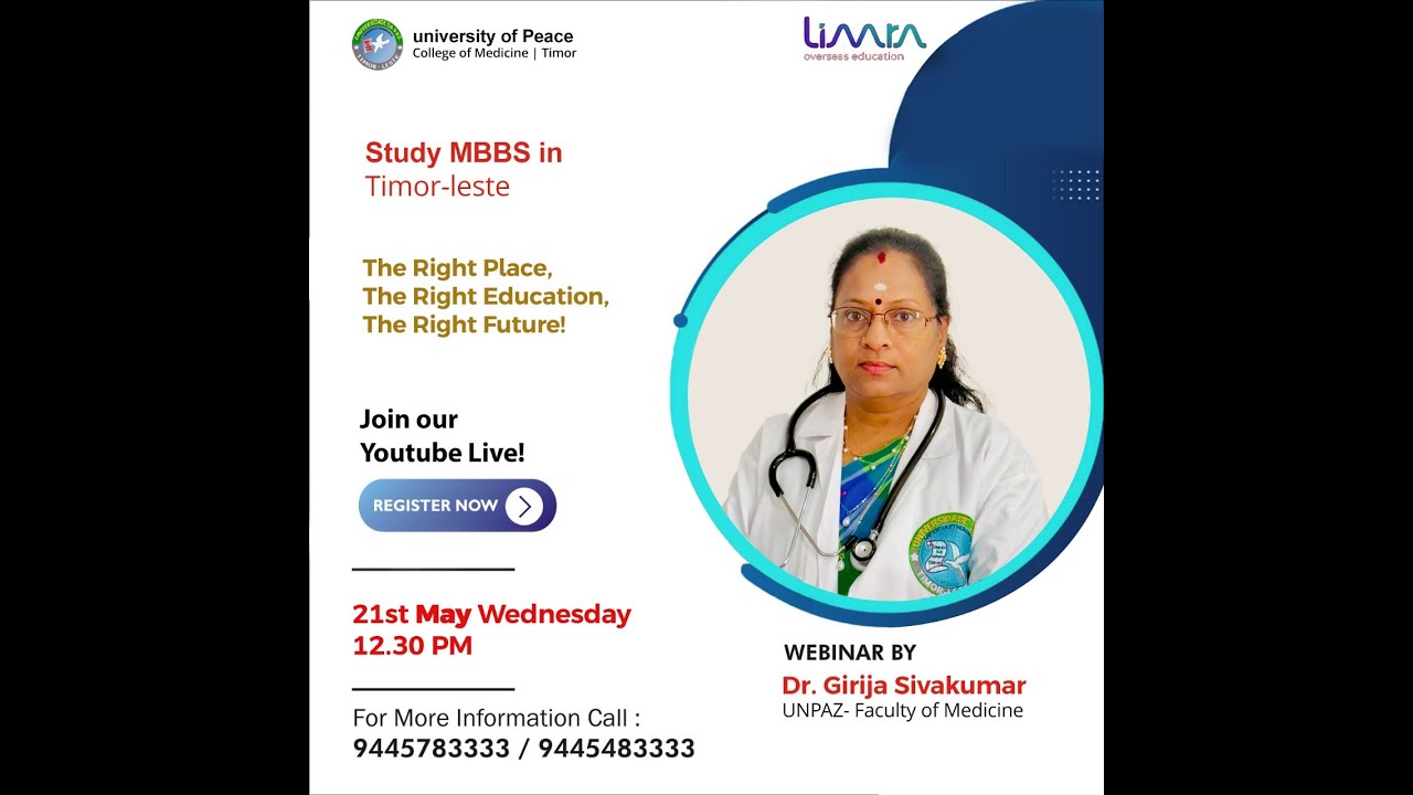 STUDY MBBS IN TIMOR-9952922333