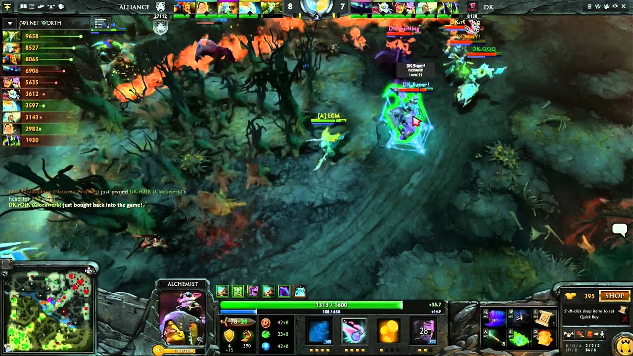 Alliance vs DK Round 2B 3 of 3   English Commentary