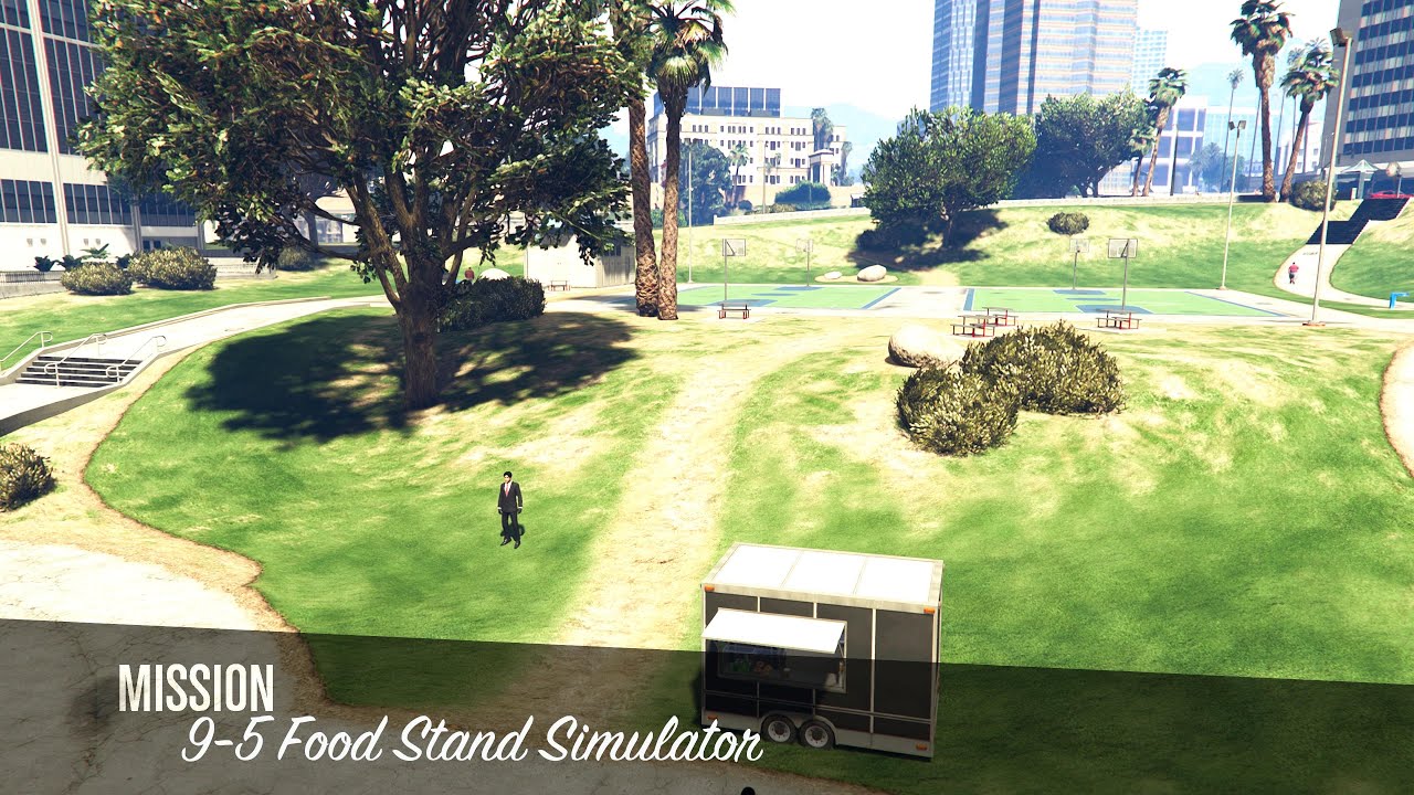 GTA Online 9-5 Food Stand Simulator Mission