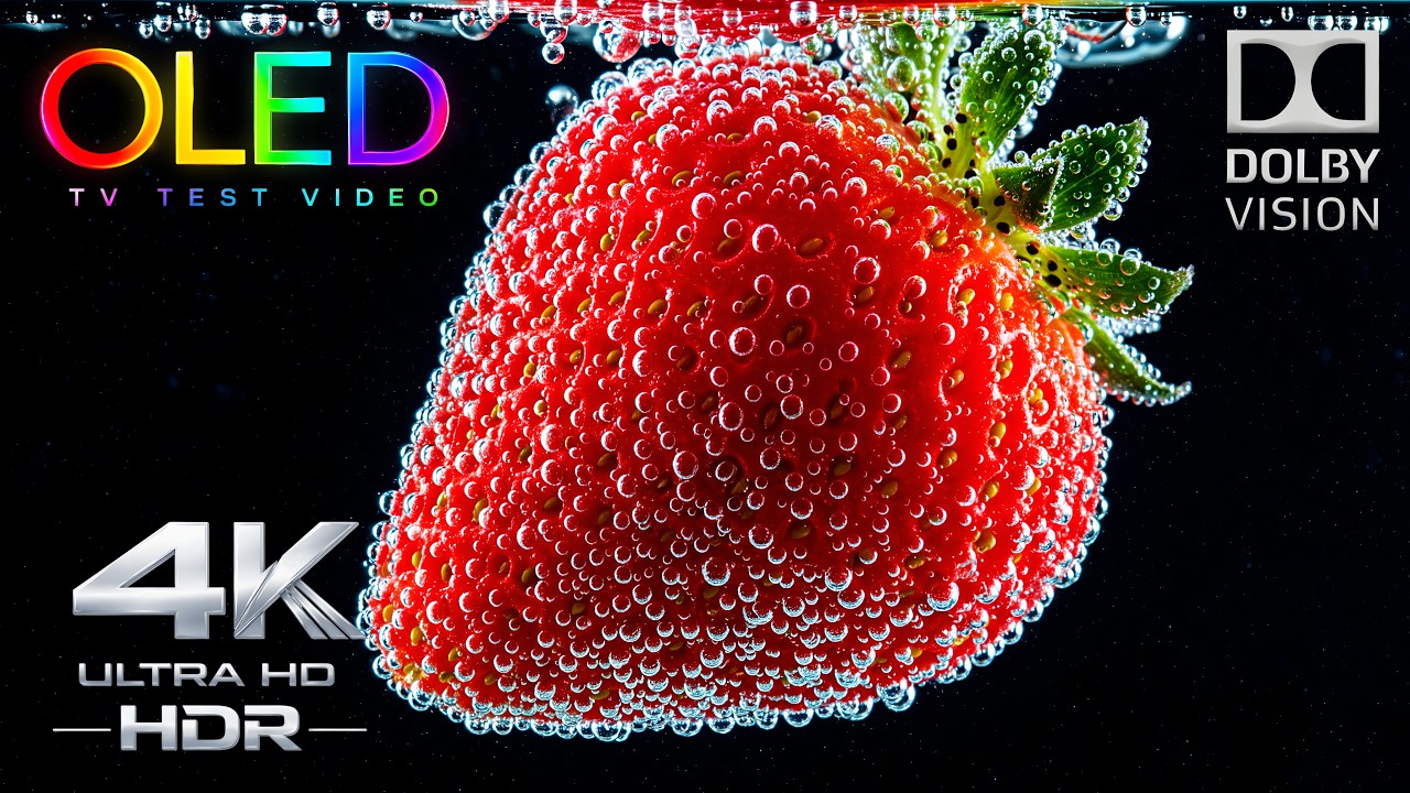 Before You Buy an OLED, Watch This 4K Test | 4K HDR Dolby Vision Display Test (4K Video TV)