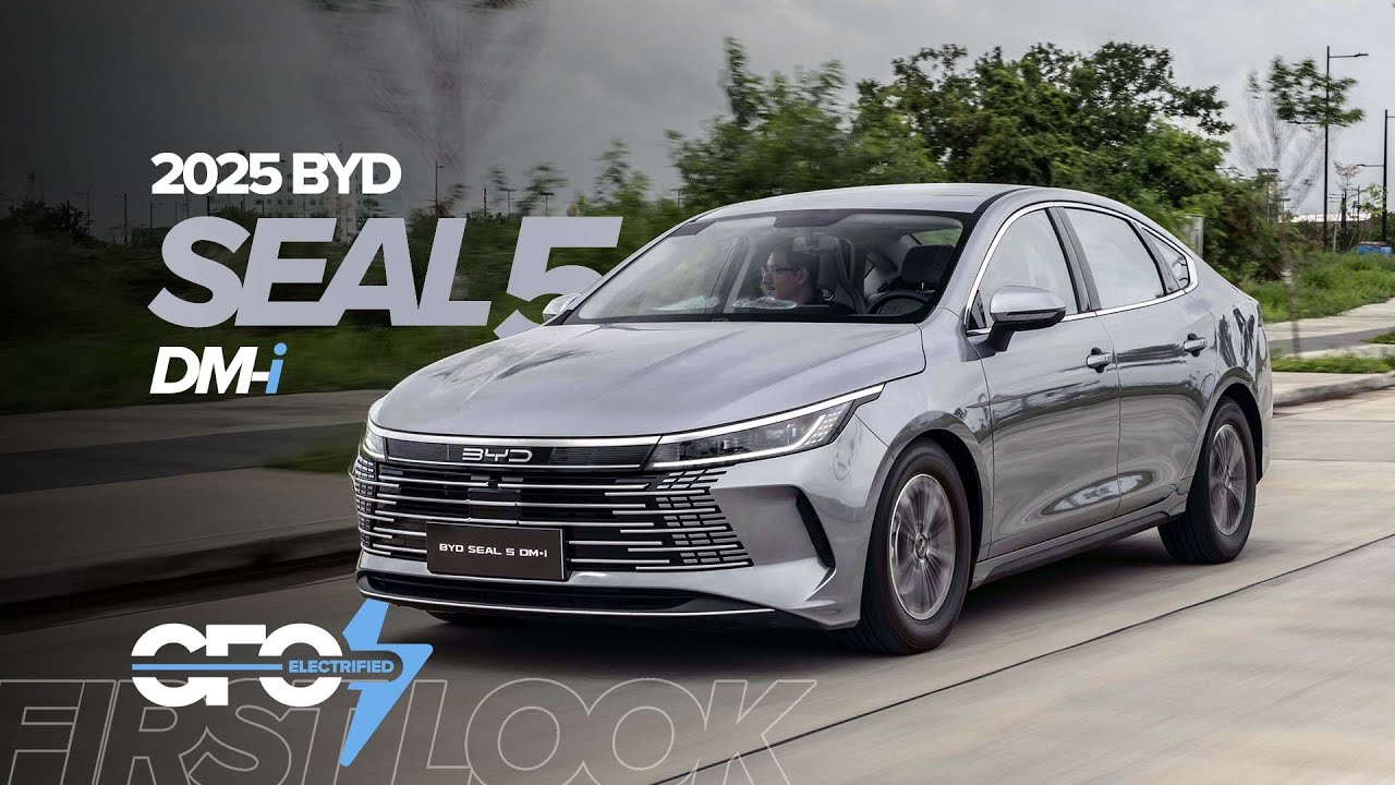 2025 BYD Seal 5 DM-i Первый взгляд на Филиппины: Игра окончена Город и Vios?