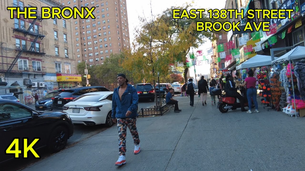 WALKING THE BRONX EAST 138TH STREET BROOK AVE TO 3RD AVE (10 21, 24)!!!