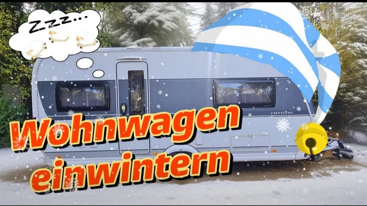 Wohnwagen einwintern & Reinigung ❄️Frost, wir sind bereit!
