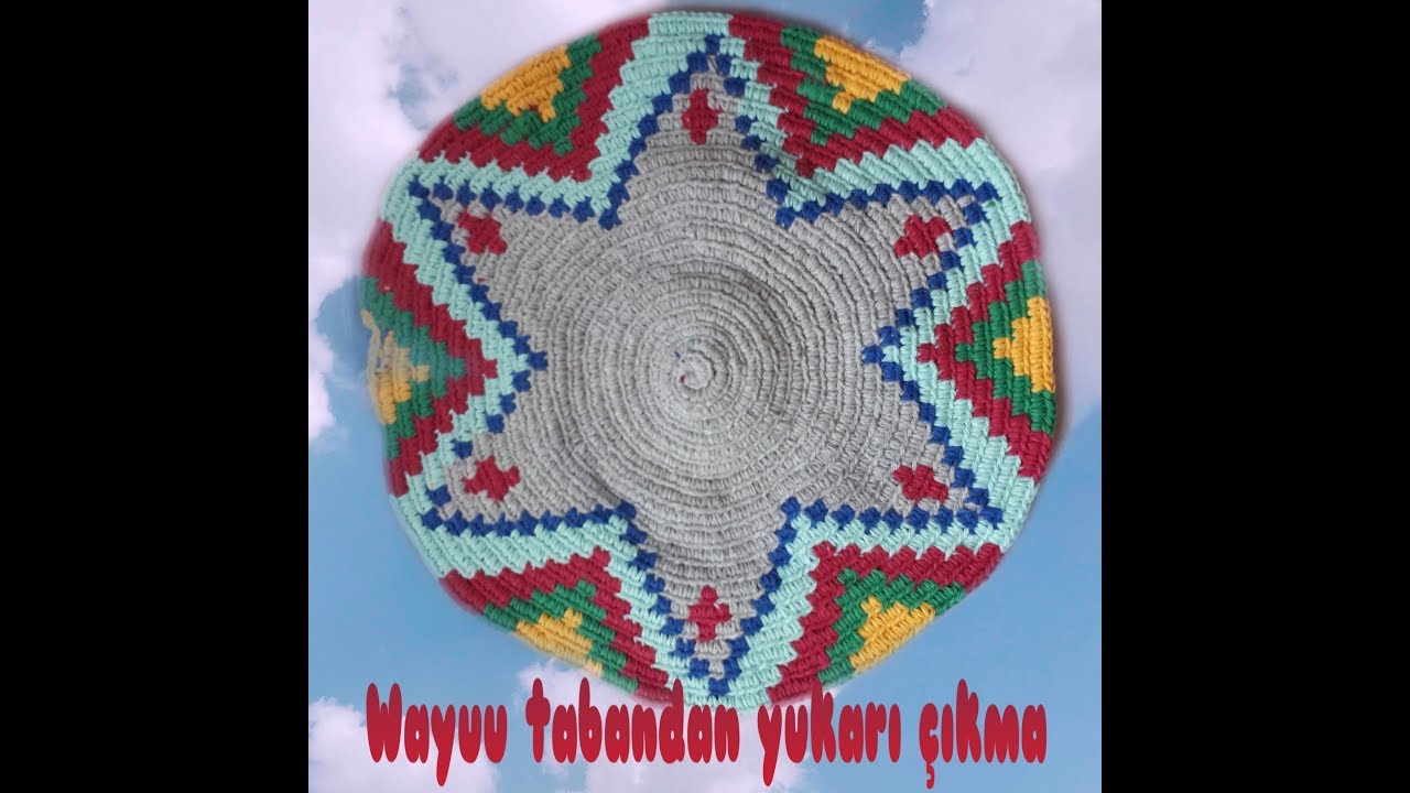WAYUU ÇANTA YAPIMI-Wayuu taban yapımı