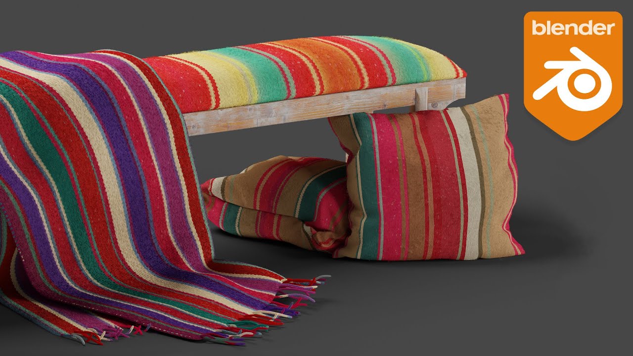 Процедурное плетение ткани — урок по Blender Shader