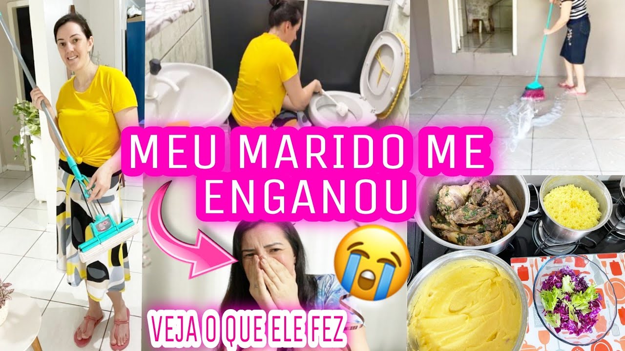 ESSE V&Iacute;DEO SAIU DO MEU CONTROLE | CHOREI MUITO😭| FAXINA| LIMPEZA E ORGANIZA&Ccedil;&Atilde;O DA CASA E LAVANDERIA.