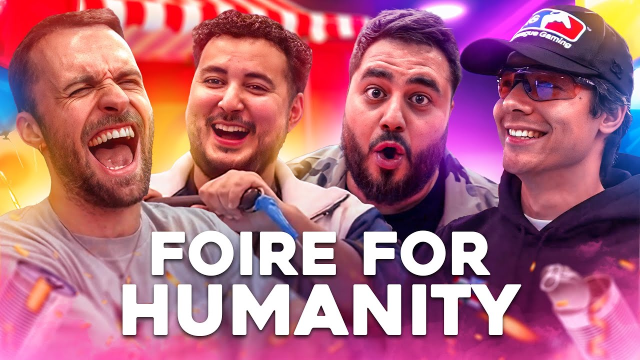 SQUEEZIE GOTAGA & LOCKLEAR À LA FÊTE FORAINE - STREAM FOR HUMANITY
