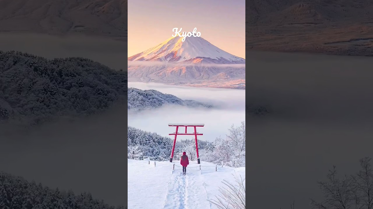 Kyoto,Japan. #japan #snow #december #messi #kyoto #anime