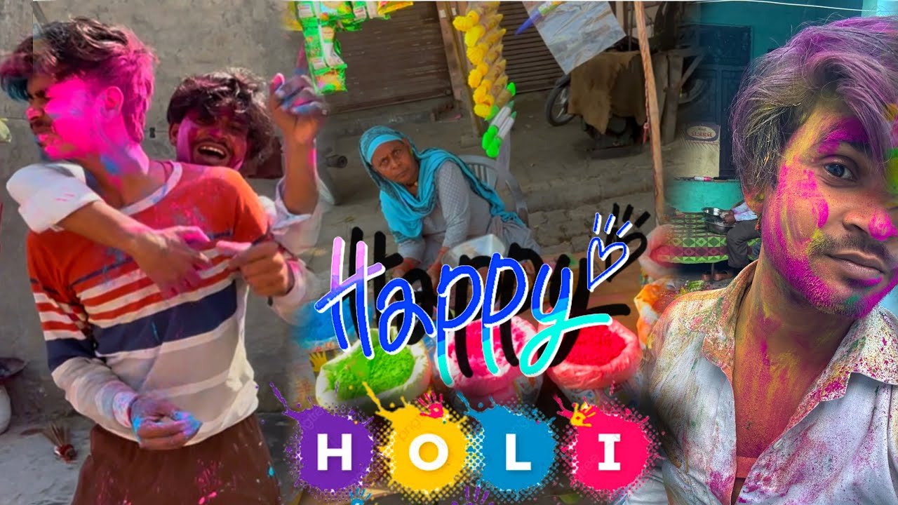 Holi Vlog 2026😍 Sachin Ka Sath Kya Hi Kr Deya