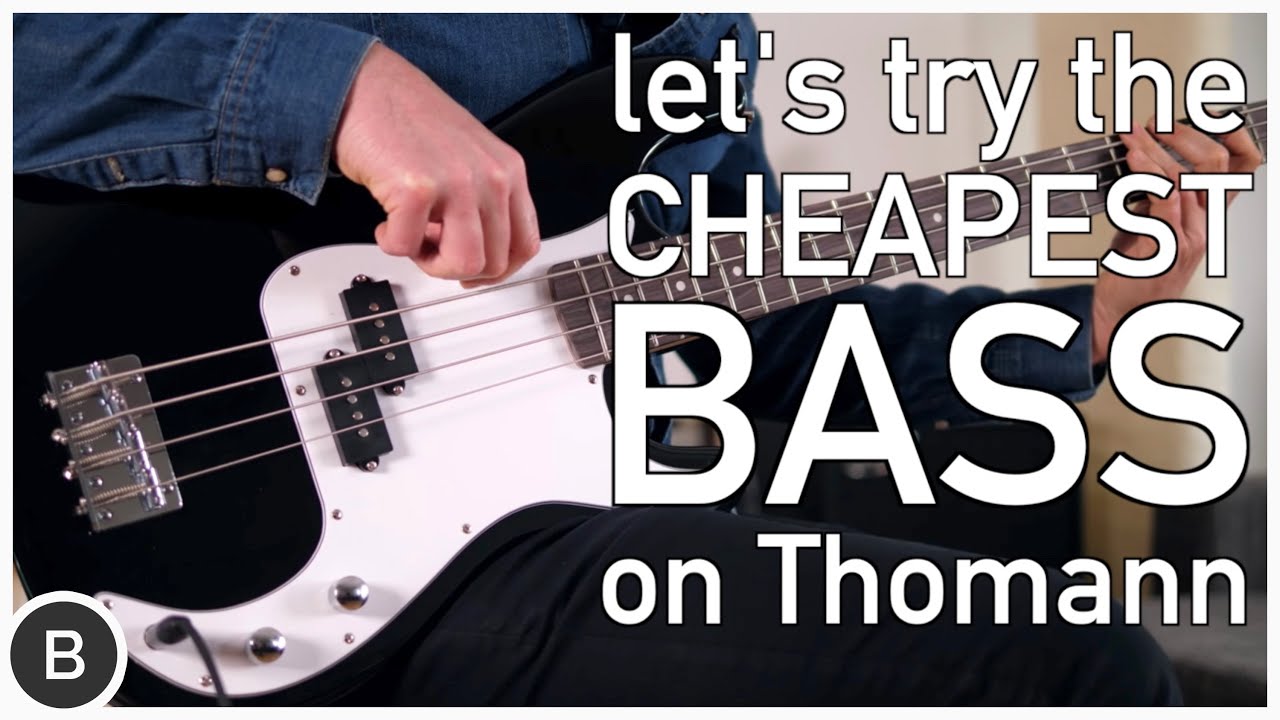The Cheapest P-Bass on Thomann!
