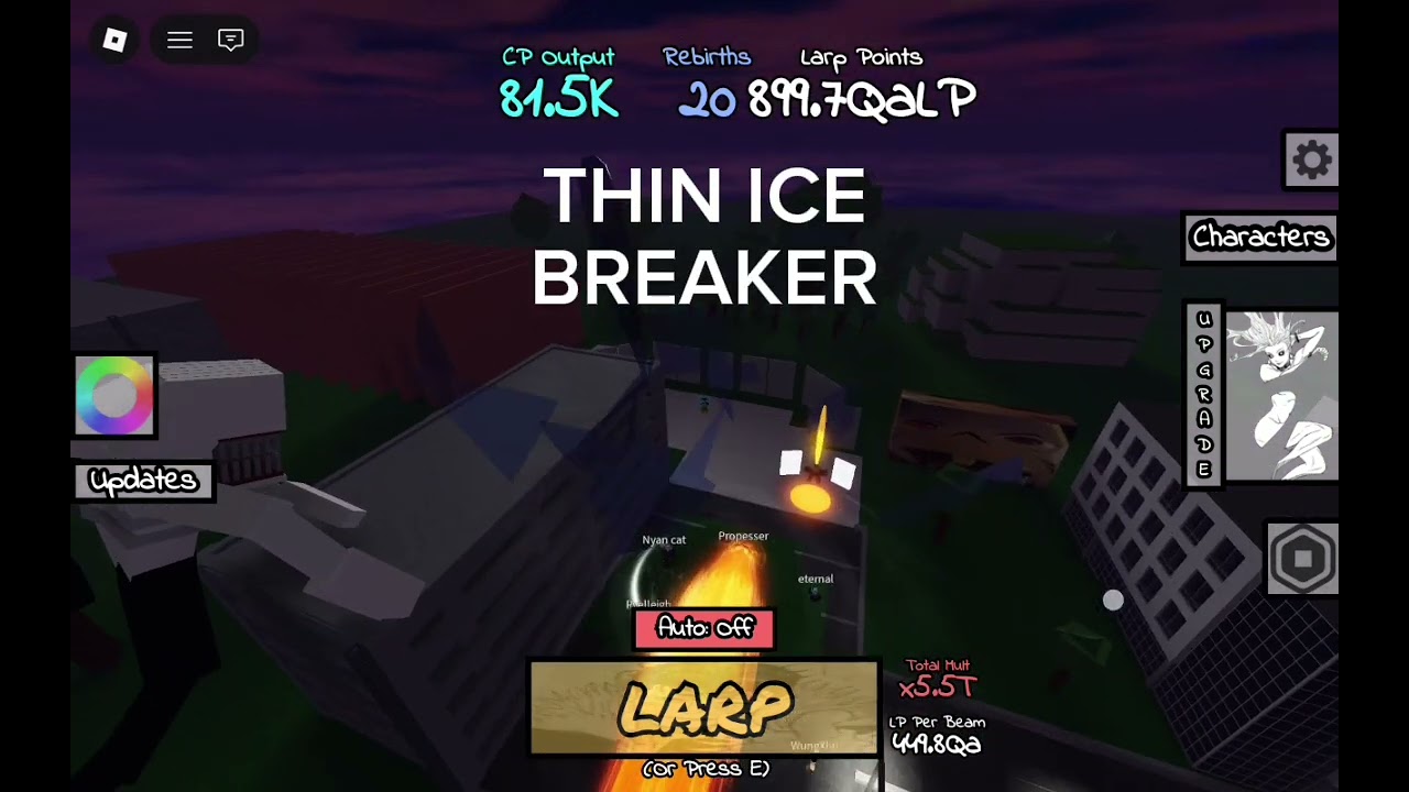 Larping kaisen #popular #trending #gaming #jjk #roblox #larp 