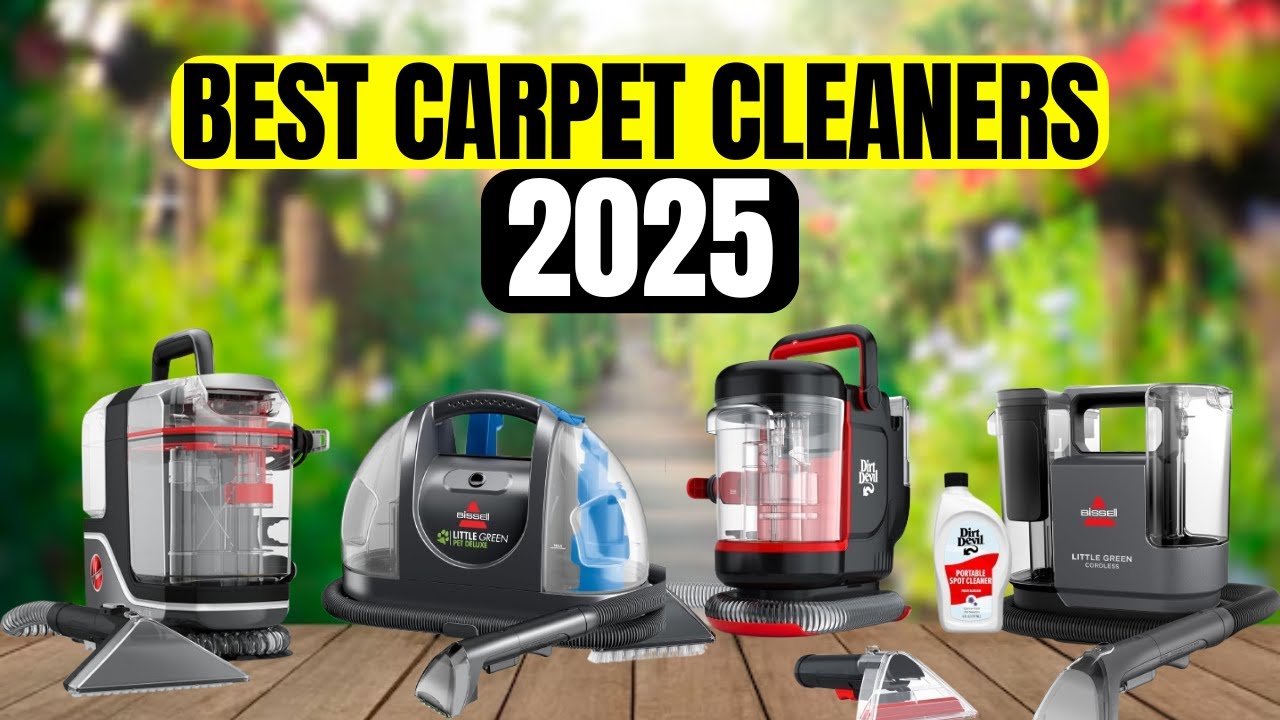 The 5 Best Portable Carpet Cleaners to Buy in 2025