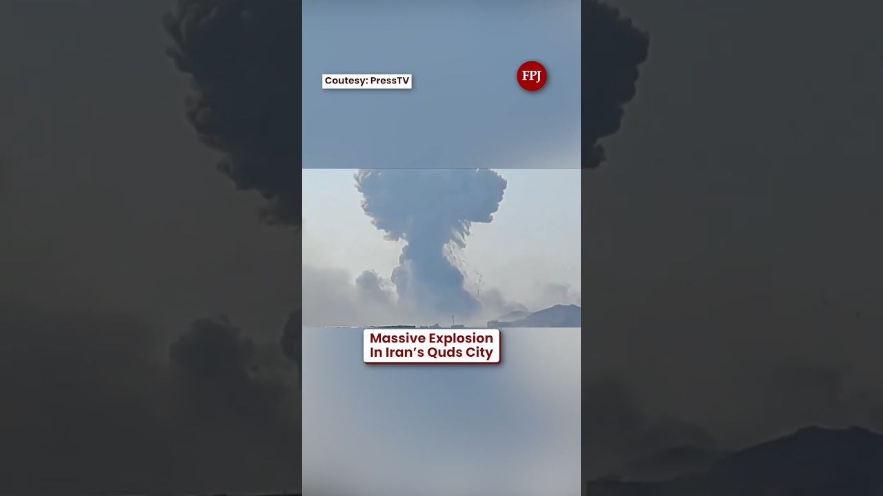 Мощный взрыв потряс иранский город Кудс на фоне бомбардировки со стороны США и Израиля.