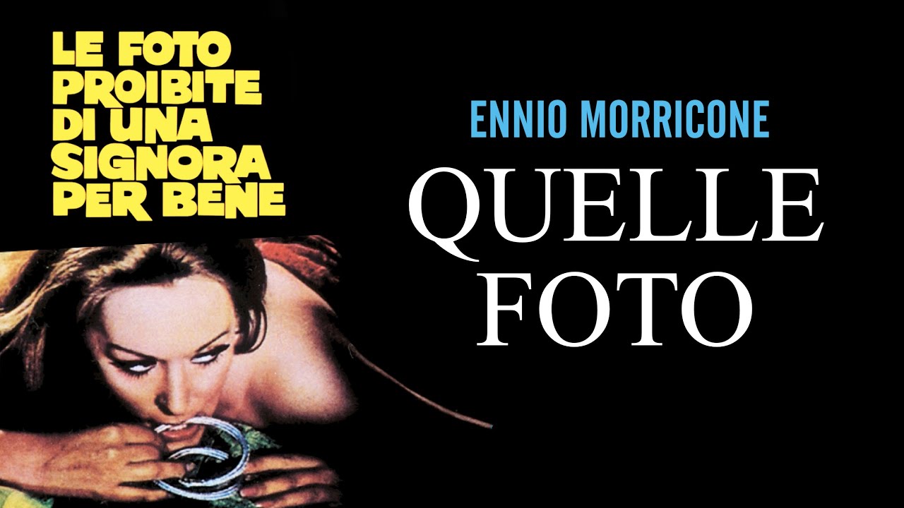 Ennio Morricone - Quelle Foto (Mystery Thriller Movie Score) - HD