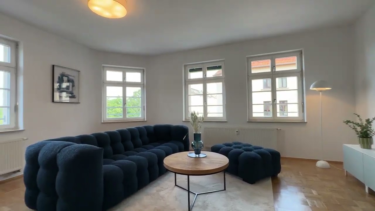 LE-2024 - Charmantes Zuhause in Leipzig - m&ouml;blierte 3-Zimmer-Wohnung mit 2 separaten Schlafzimmern