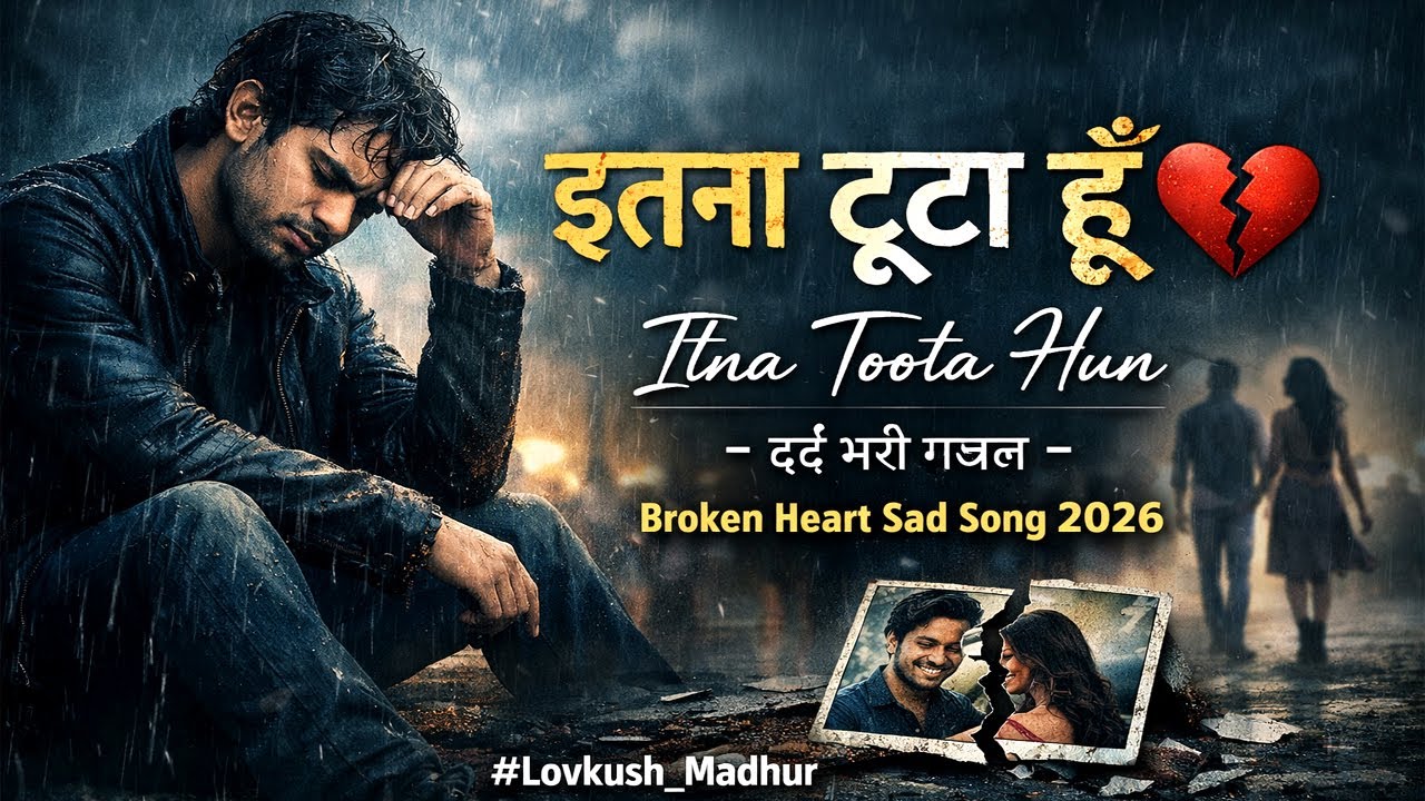 इतना टूटा हूँ 💔 | Itna Toota Hun | दर्द भरी ग़ज़ल | Broken Heart Sad Song 2026 / #Lovkush_Madhur