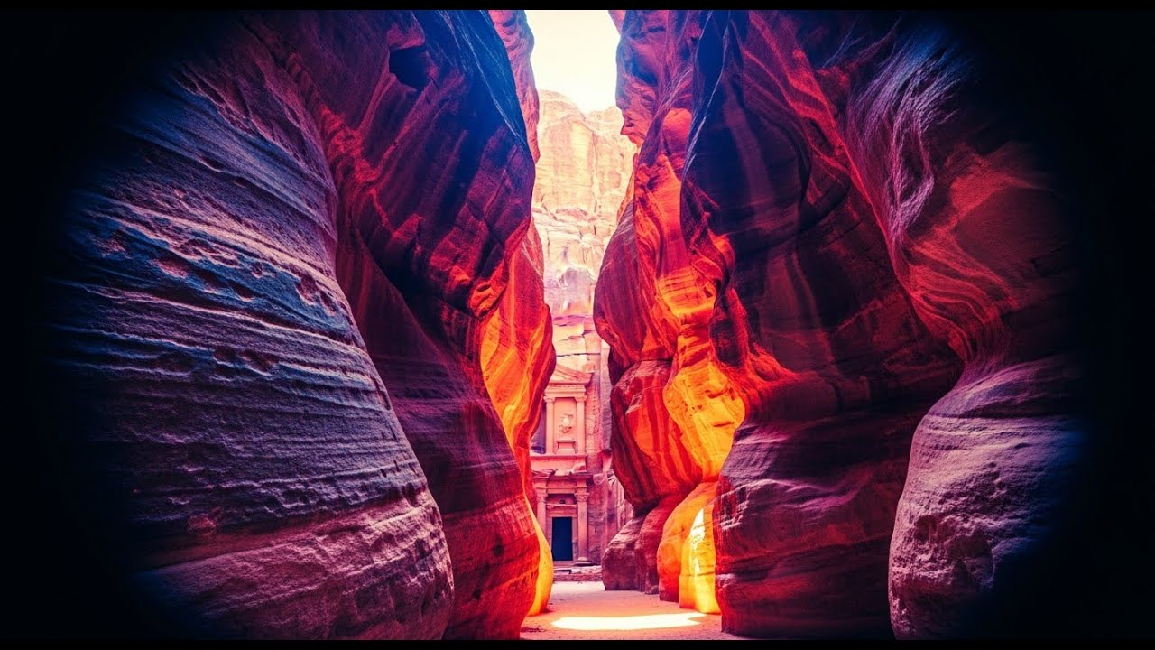 🏜️ سرّ البتراء… كيف بُنيت أعجوبة الصخر التي حيّرت العالم؟