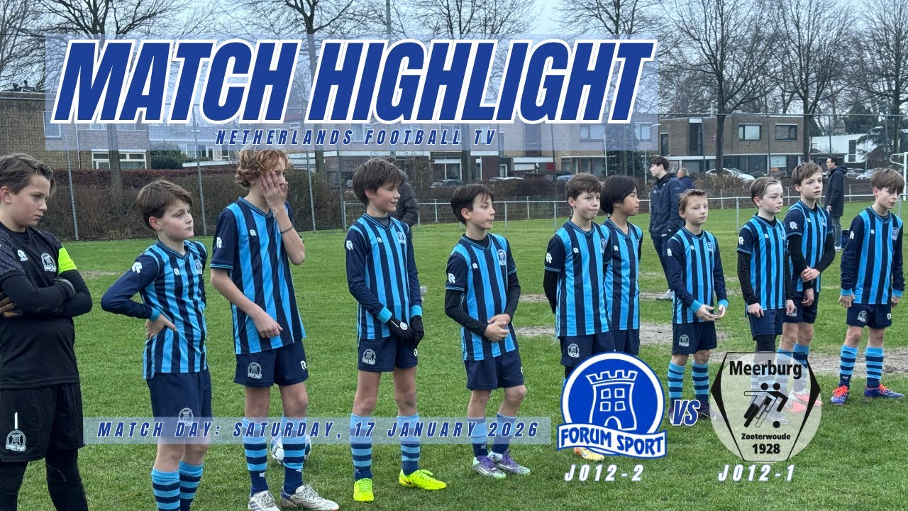 Forum Sport JO12-2 vs  Meerburg JO12-1  | Match Highlights | Jan 17, 2026
