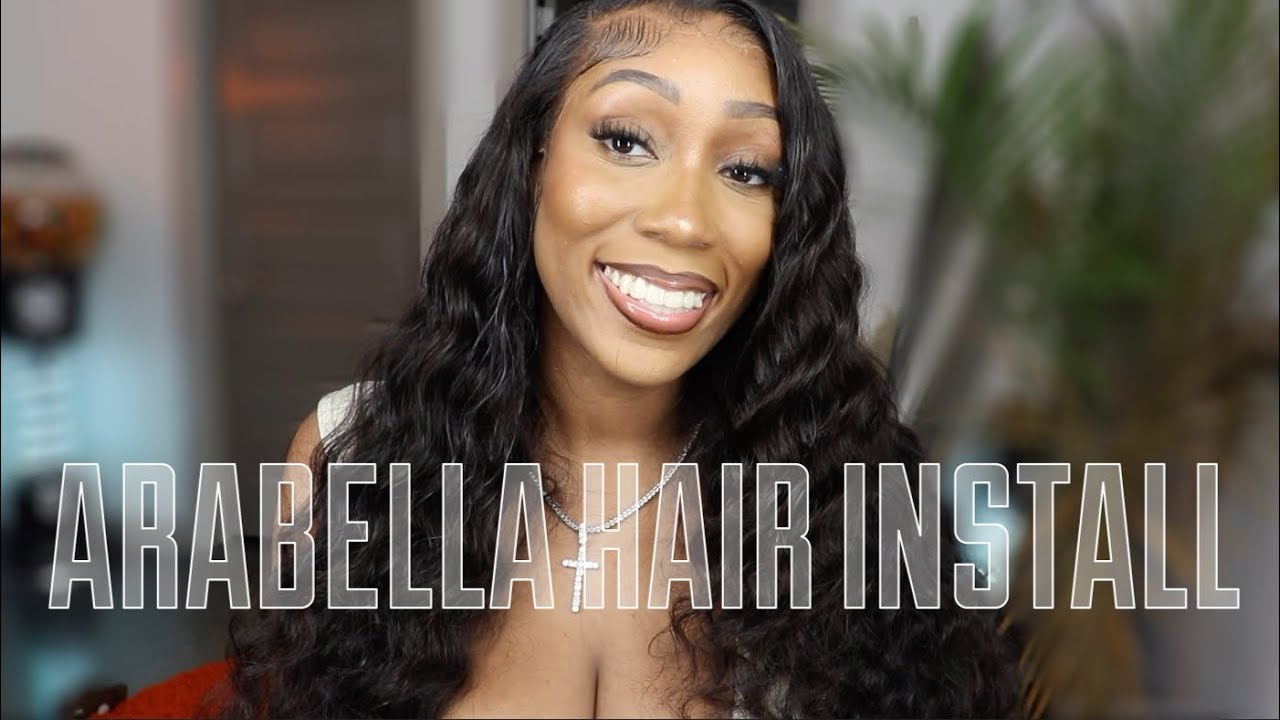 ARABELLA HAIR 26 INCH 13X4 LACE FRONTAL LOOSE WAVE WIG UNBOXING + INSTALL ft ARABELLA HAIR