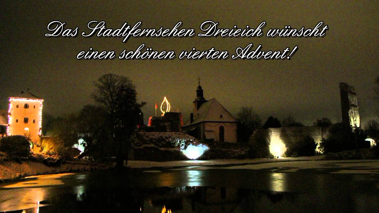 Das Stadtfernsehen Dreieich w&uuml;nscht einen sch&ouml;nen vierten Advent! [HD]