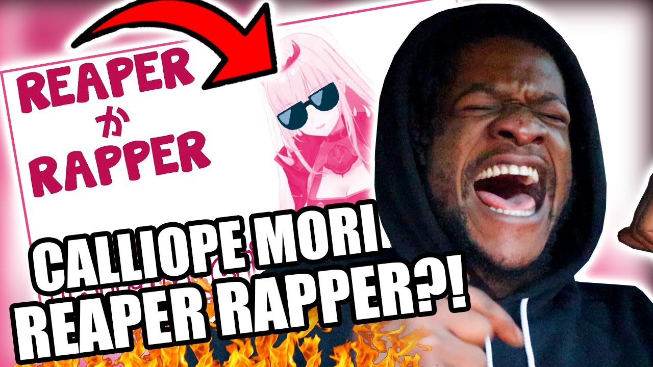 Calliope Mori - ReaperかRapper? 自己紹介ラップ #holoMyth #hololiveEnglish (REACTION)