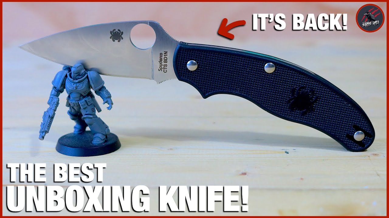 SPYDERCO UKPK REVIEW - A Sad Story With A Happy Ending For My Favourite Unboxing Knife!
