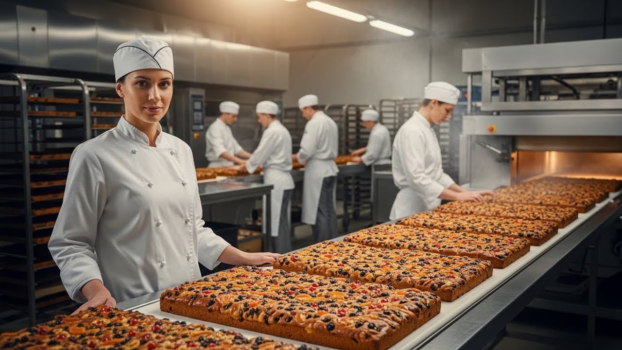 Inside Factory How Premium American Fruit Cake Is Made by Thomas Keller (Full Factory Process)