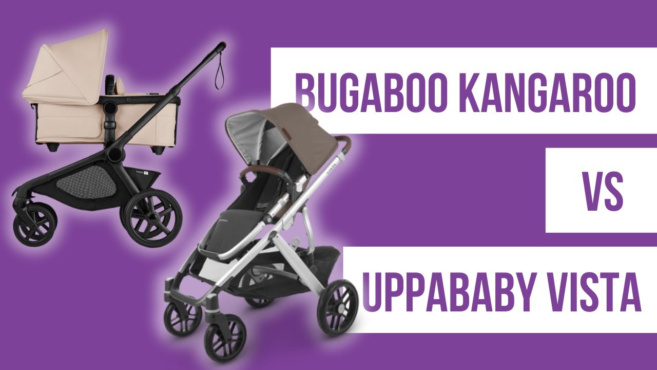 Bugaboo Kangaroo and UPPAbaby Vista V2 Comparison | Best Single to Double Stroller 2024 / 2025