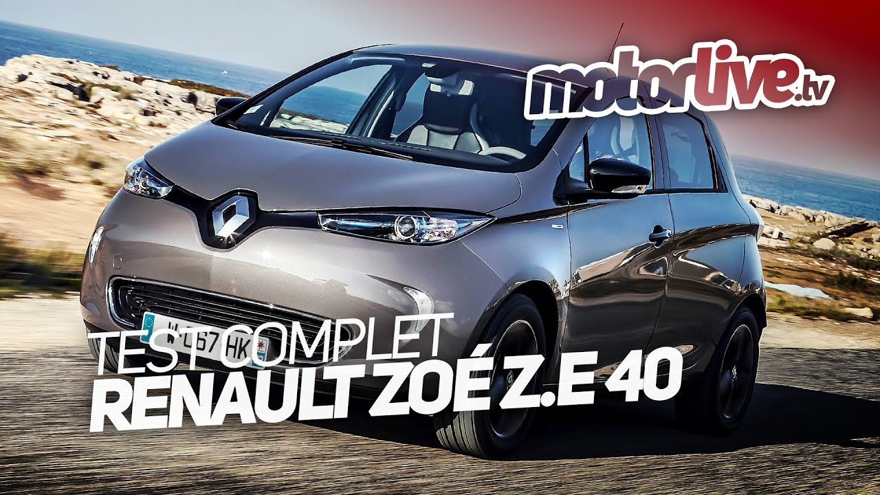 RENAULT ZOE Z.E 40 - 2017 (400 km) | TEST AUTO