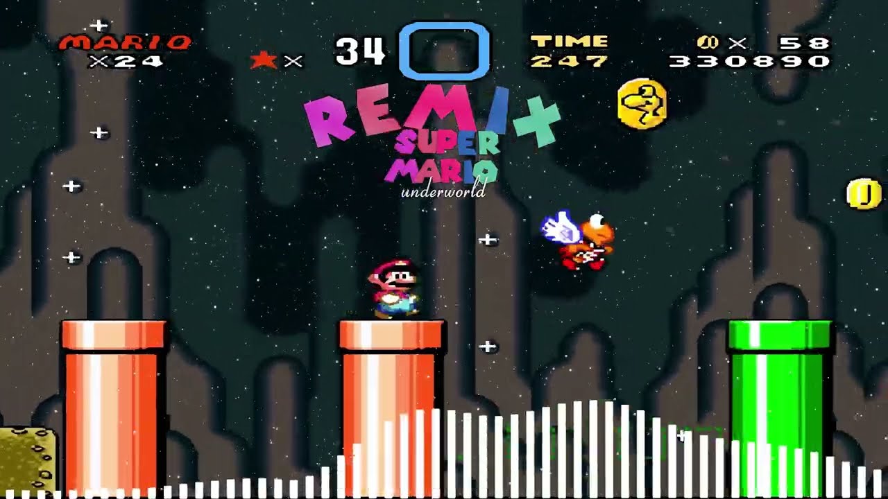 Super Mario World - Underworld Theme | 2022 [Krikaryan Remix]