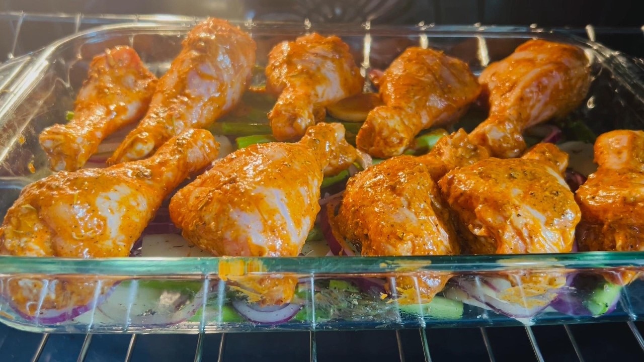 Oven Baked Chicken Asparagus and Potatoes