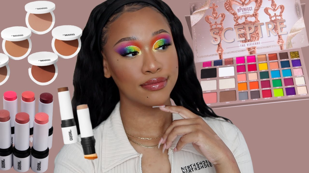 TESTING BPERFECT SCEPTRE PALETTE & BY MARIO SOFT SCULPT COLLECTION