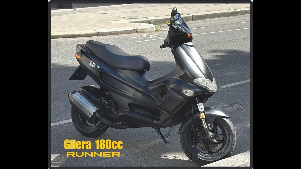 Gilera runner 180cc mit 25 Dellorto Vergaser