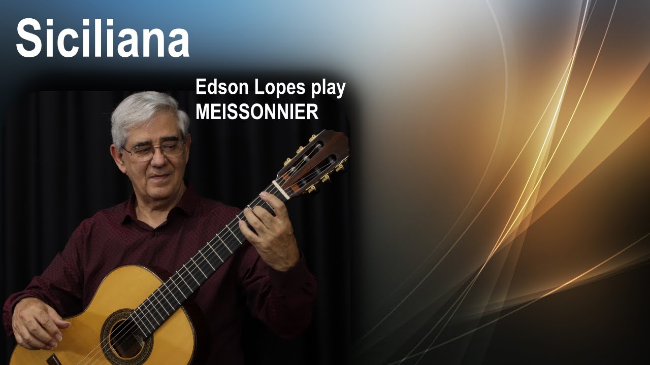 Siciliana by Antoine Meissonnier, performed by Edson Lopes