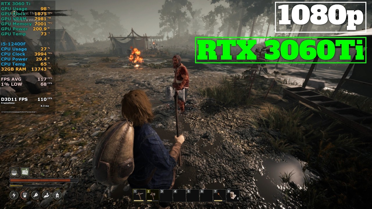 Nested Lands (early access game)  | RTX 3060 Ti | 1080p All Settings