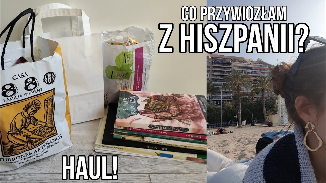 MOJE PAMIĄTKI Z HISZPANII! 🇪🇸 co warto kupić? 💫